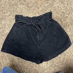 Black American Eagle Jean Shorts
